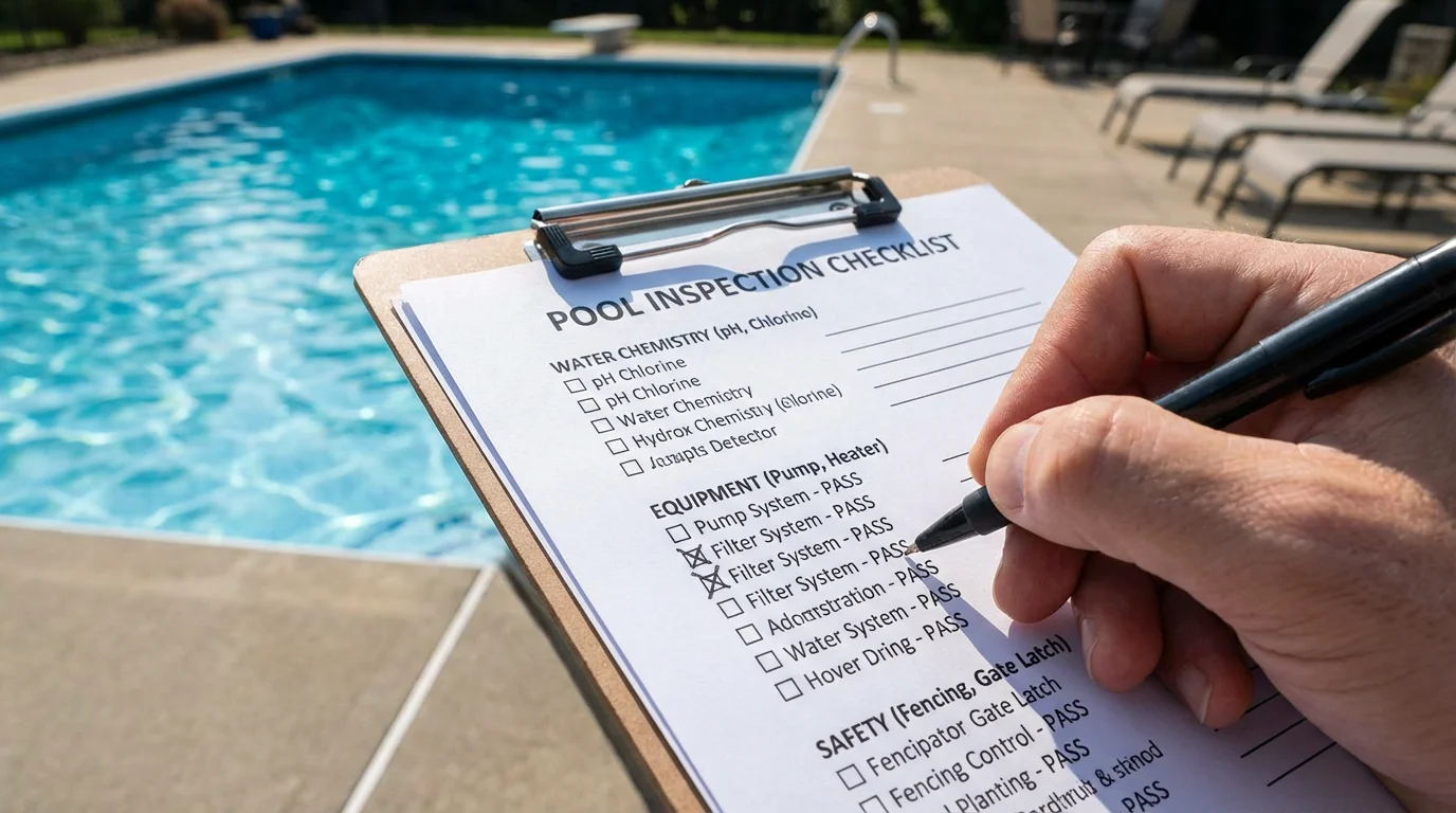 Certified Pool Inspection for Home Buyers