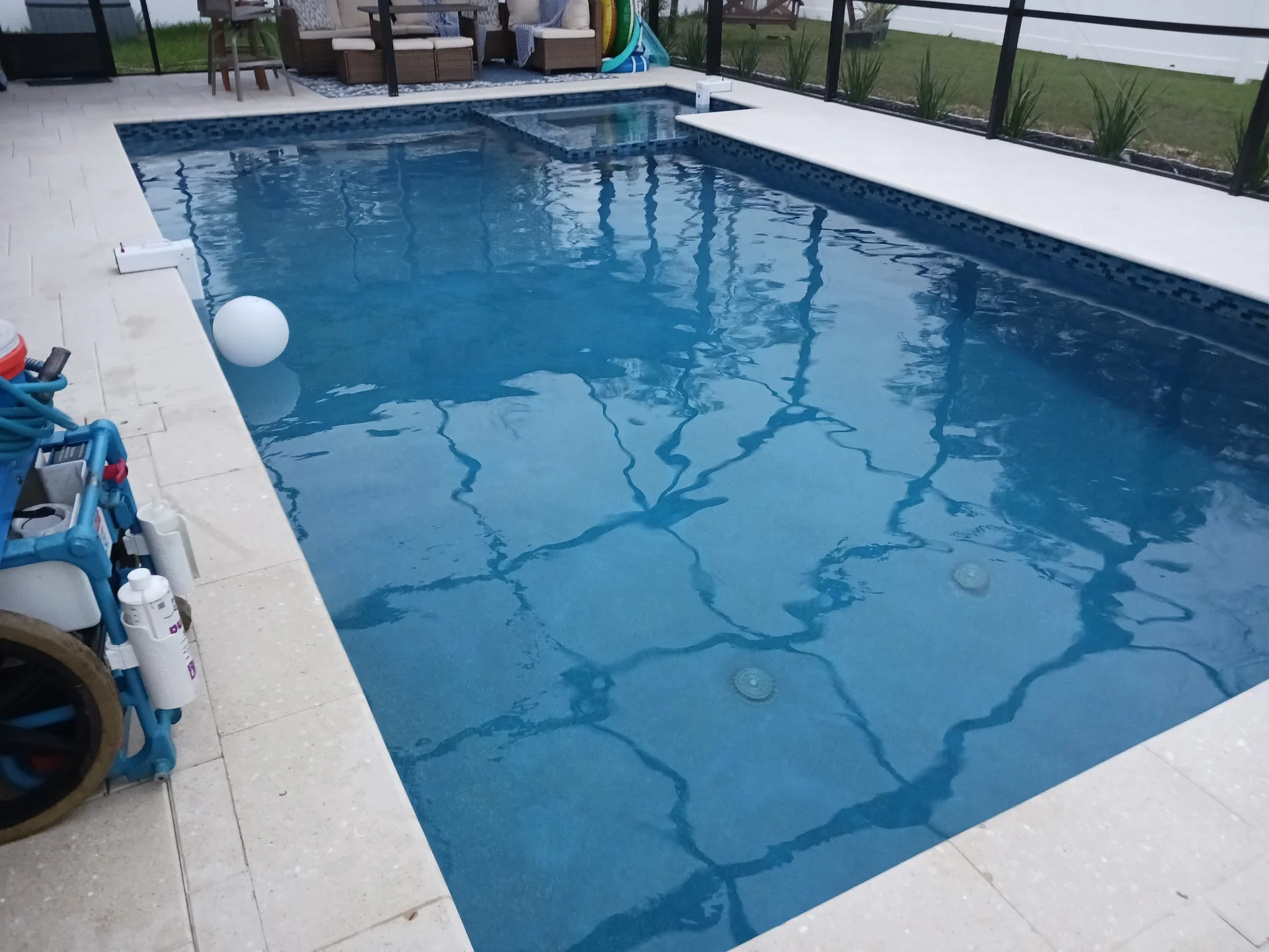Large commercial pool